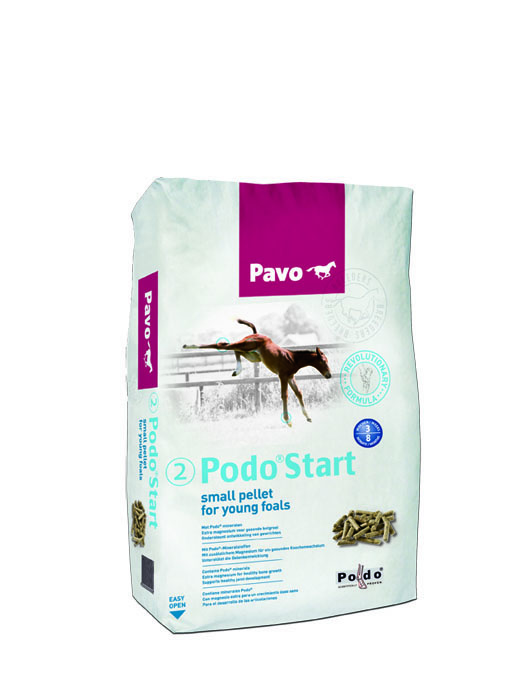 Pavo - Podo®Start - Kleine Pellets für junge Fohlen Pavo - Podo®Start - Kleine Pellets für junge Fohlen