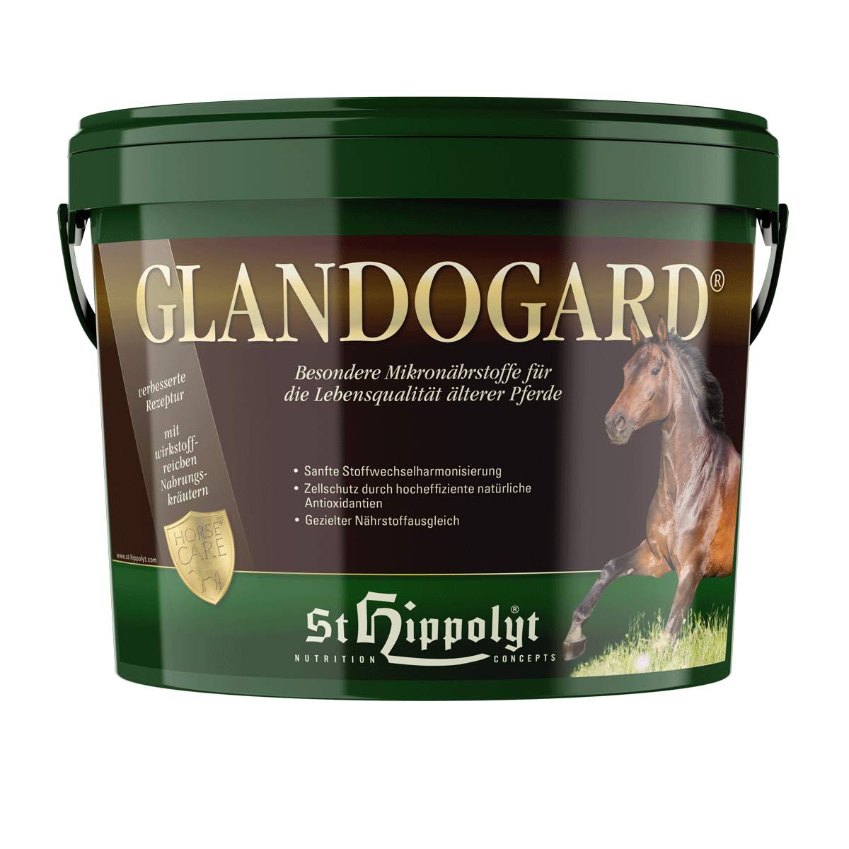 St.Hippolyt - Glandogard - Mikronährstoffkonzentrat für Pferde mit Equinen Cushing Syndrom