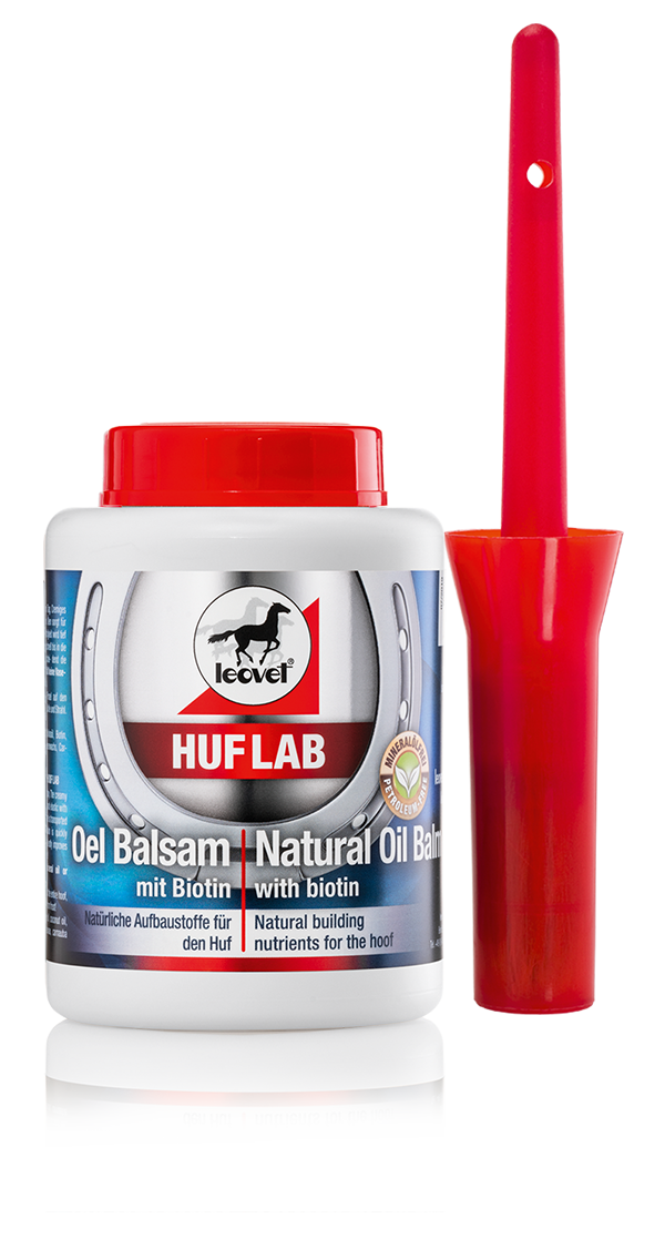 Leovet - HUFLAB Oel Balsam - Natürliche Hufpflege mit Pinsel
