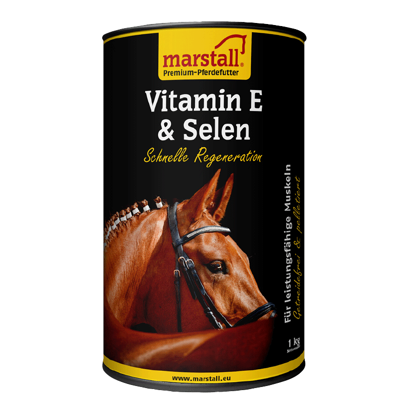 marstall - Vitamin E & Selen - Ergänzungsfutter für eine schnelle Regeneration