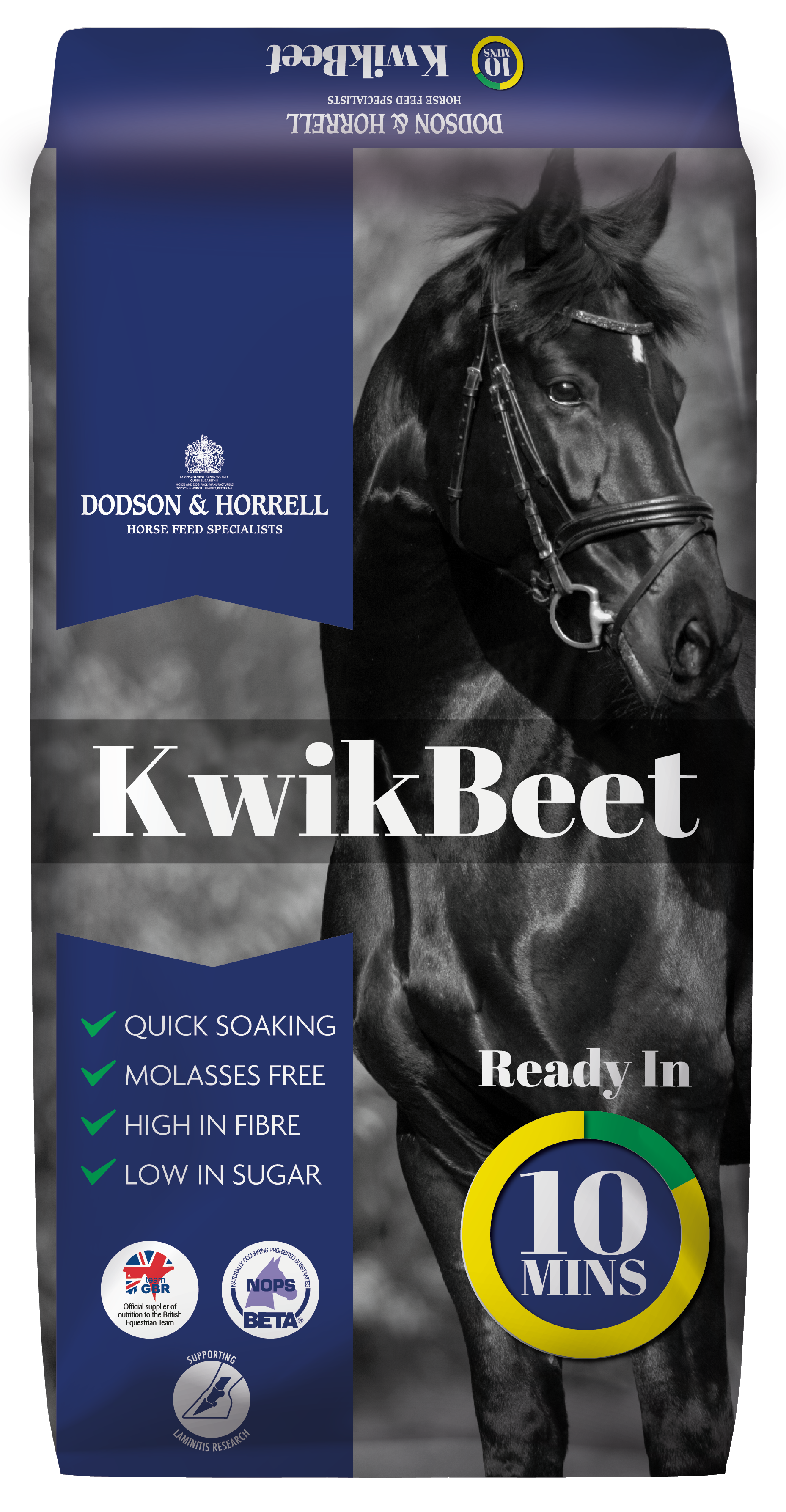 Dodson & Horrell - Kwikbeet - Melassefreie Zuckerrübenschnitzel für Pferde und Ponys Dodson & Horrell - Kwikbeet - Melassefreie Zuckerrübenschnitzel für Pferde und Ponys