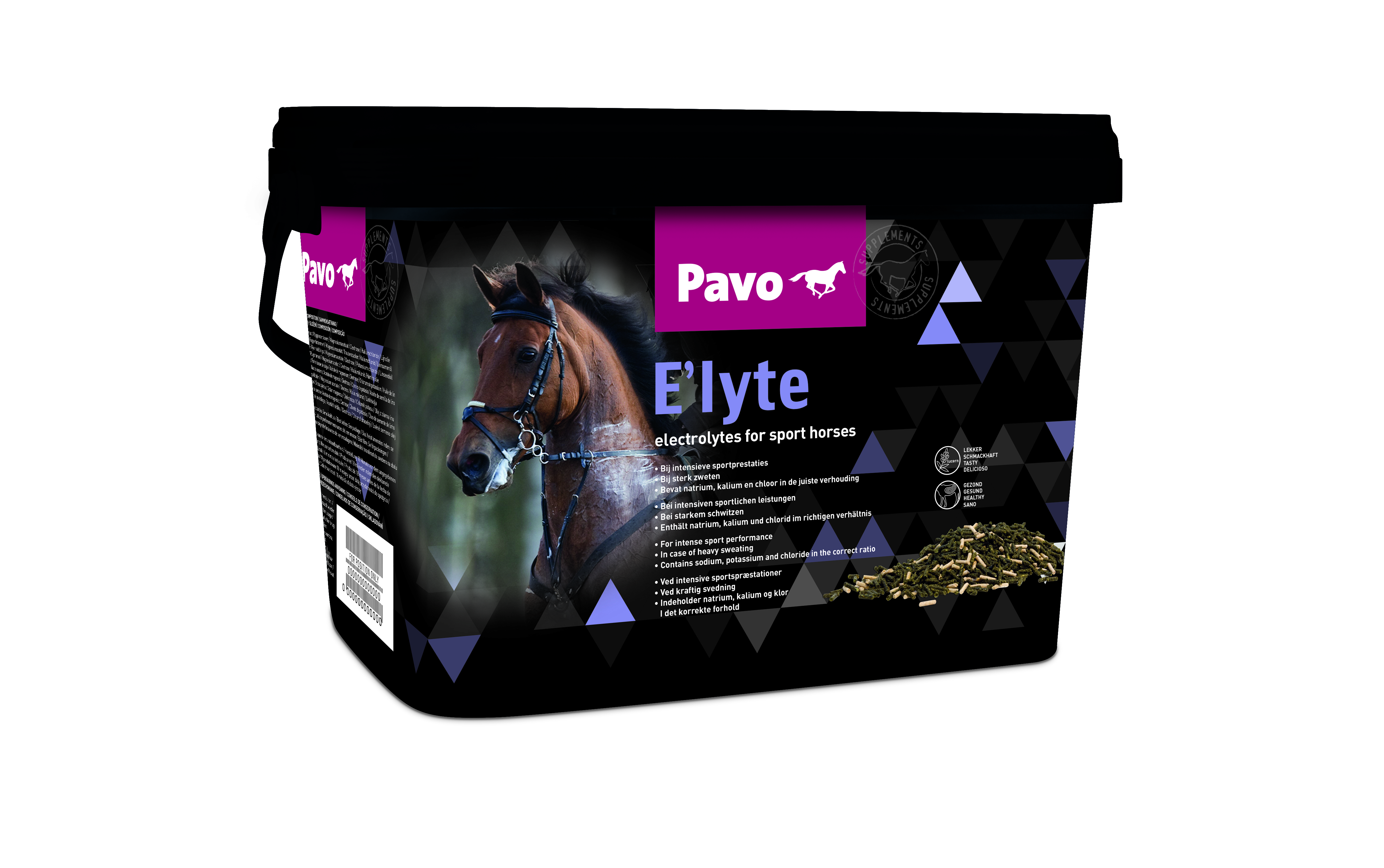 Pavo - E'lyte - Elektrolyte für Sportpferde Pavo - E'lyte - Elektrolyte für Sportpferde