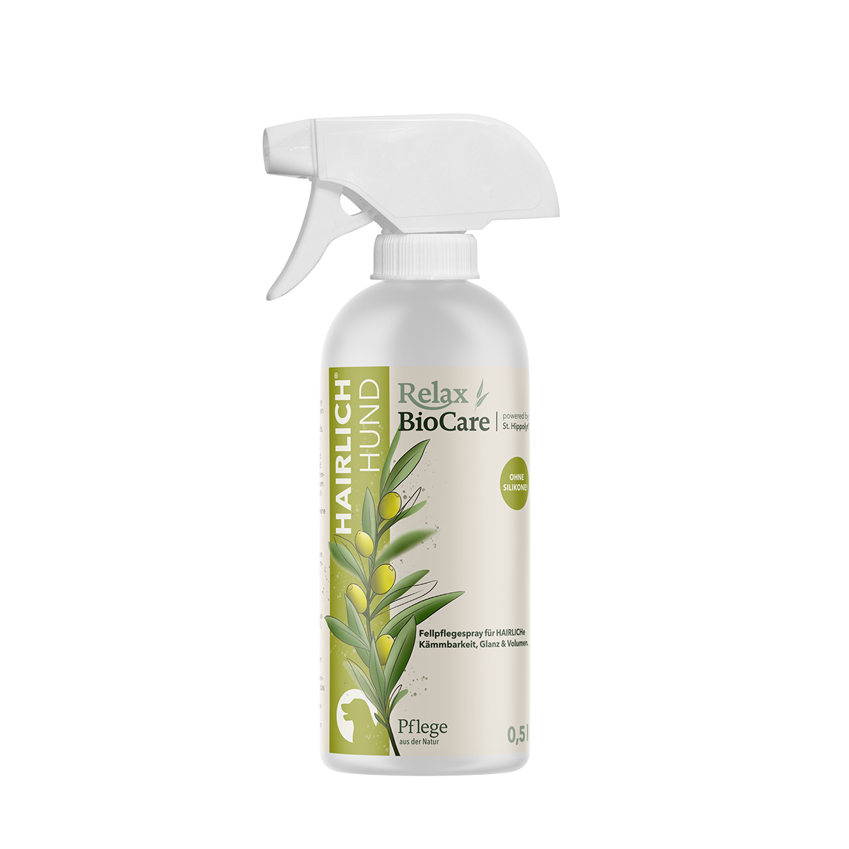 Relax-BioCare - Hairlich® Hund - Fellpflegespray ohne Silikone Relax-BioCare - Hairlich® Hund - Fellpflegespray ohne Silikone