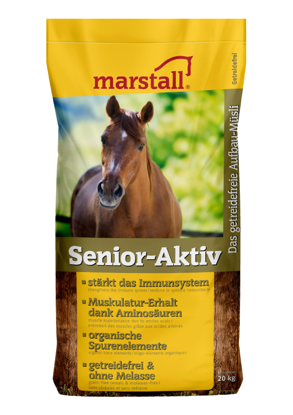 marstall - Senior-Aktiv – Das getreidefreie Aufbau-Müsli marstall - Senior-Aktiv – Das getreidefreie Aufbau-Müsli
