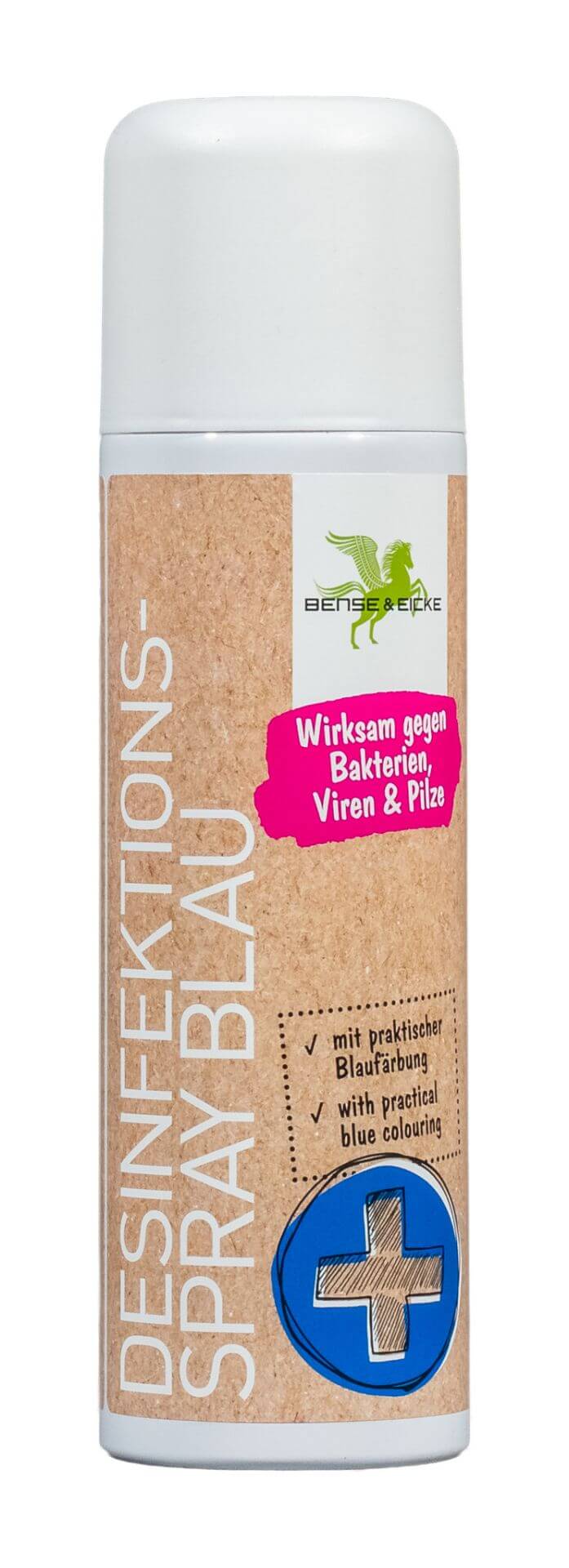 Bense & Eicke - Desinfektionsspray blau 200 ml - gegen Bakterien, Viren, Pilze