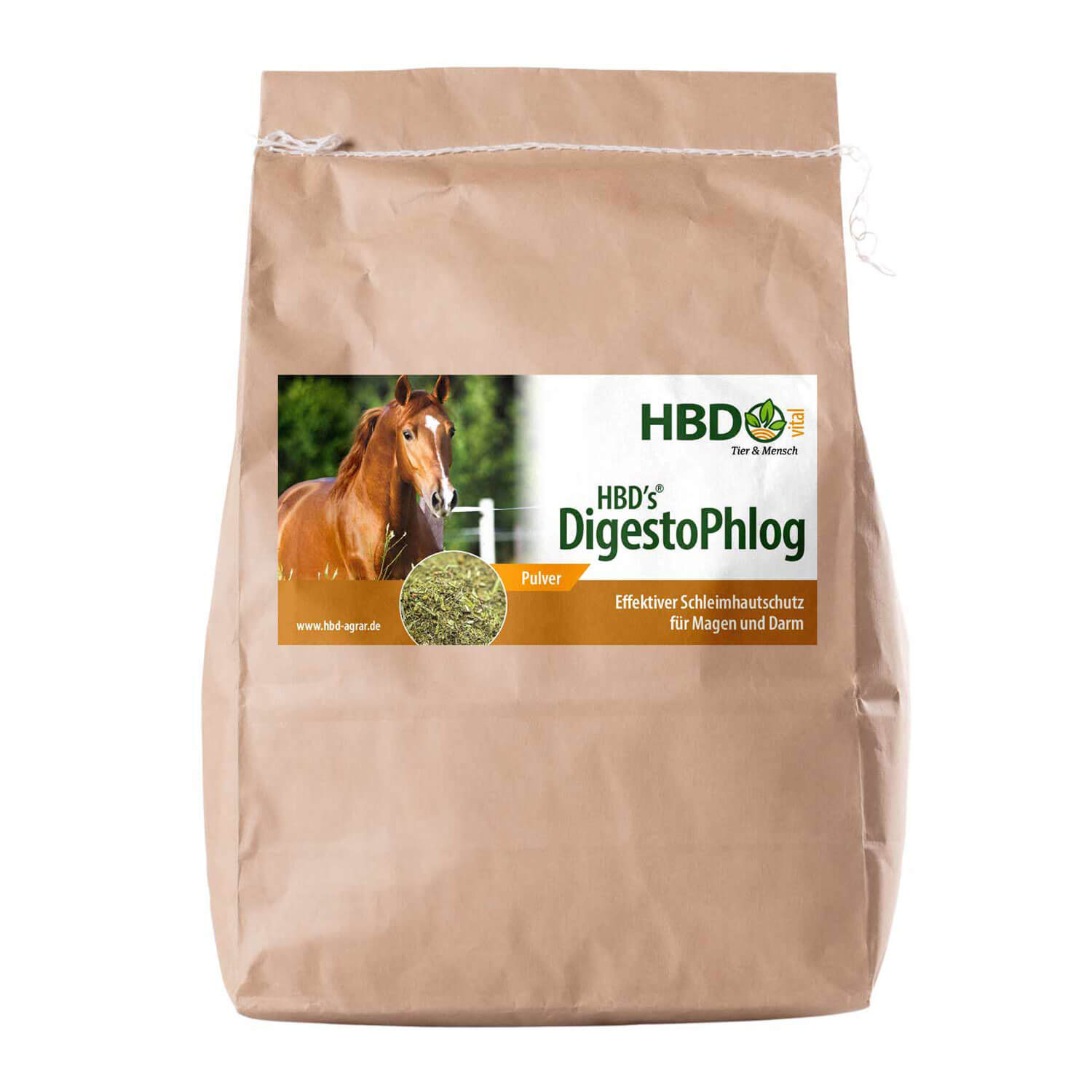 HBD-Agrar - HBD's® DigestoPhlog - Nutrazeutikum für den Magen des Pferdes