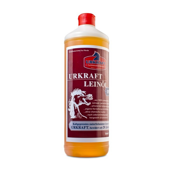 Urkraft - Leinöl Spezial - kaltgepresstes Leinöl in Lebensmittelqualität Urkraft - Leinöl Spezial - kaltgepresstes Leinöl in Lebensmittelqualität