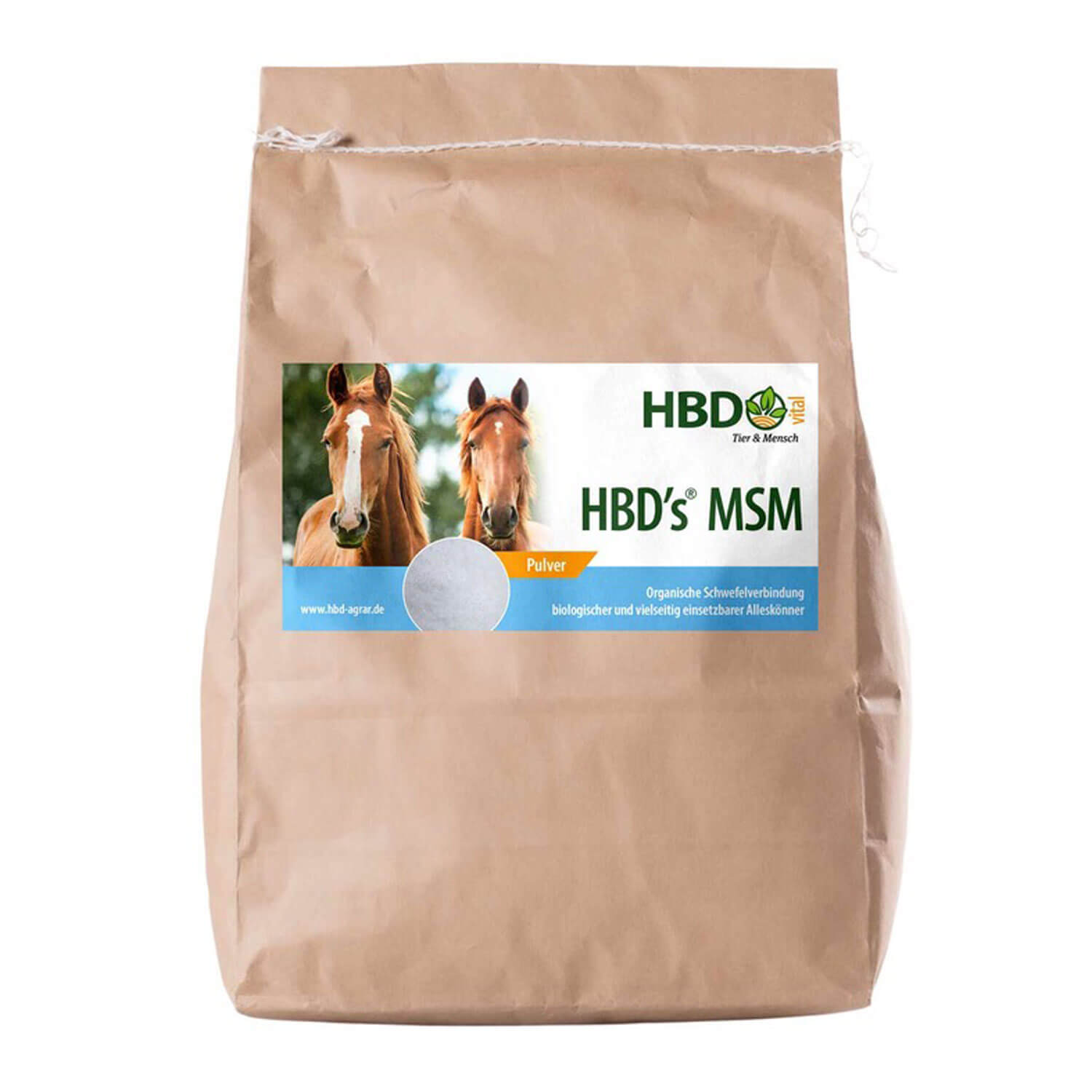 HBD-Agrar - HBD's® MSM - biologischer Alleskönner im Bereich Entzündungshemmung