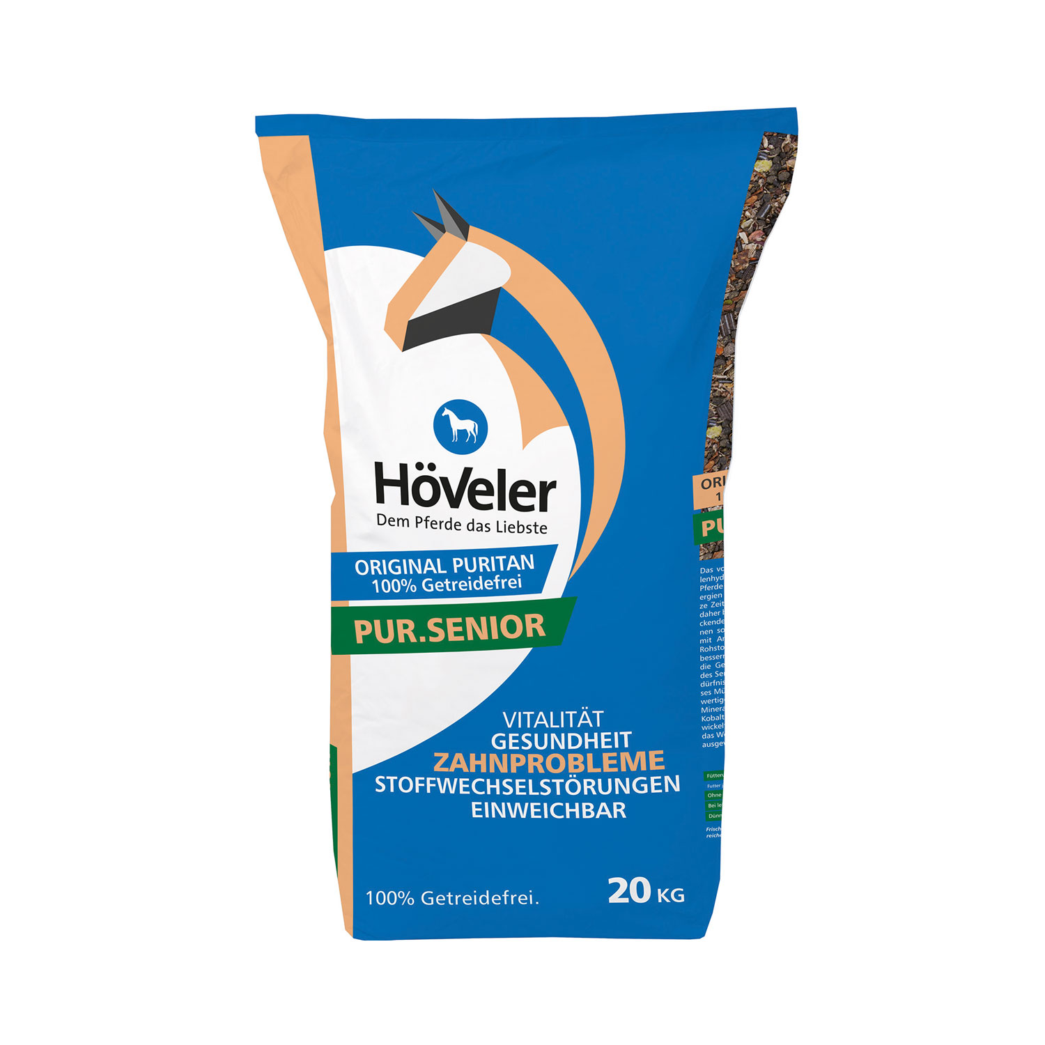 Höveler - Pur.Senior - Kraftfutter für Nährstoffbedürfnisse älterer Pferde Höveler - Pur.Senior - Kraftfutter für Nährstoffbedürfnisse älterer Pferde